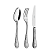 Faqueiro Aco Inox 24Pcs Arabesco Tramontina 66919000 - Imagem 4