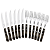 Talher Churrasco 12Pc Polywood Castanho Tramontina 21198984 - Imagem 1