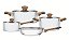 Jg Panelas Aco Inox 4Pc Br Baq Amad Tramontina 65180316 - Imagem 1