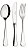 Faqueiro Aco Inox 48 Pcs Monaco Tramontina 66917927 - Imagem 1