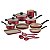 Jogo Panelas 12Pc Caribe Vermelho Tramontina 20297710 - Imagem 1