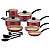 Kit Cozinha Alum 10Pc Turim Vermelho Tramontina 20297776 - Imagem 1