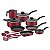 Kit Cozinha Alum 12Pc Turim Vermelho Tramontina 20297967 - Imagem 1