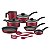 Kit Cozinha Alum 10Pc Turim Vermelho Tramontina 20297977 - Imagem 1