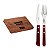 Talher Churrasco 12Pc Polywood Vermelho Tramontina 21198789 - Imagem 1