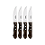 Conj Facas Inox 4Pc Polywood Castanho Tramontina 21198990 - Imagem 4