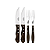Talher Churrasco 4Pc Polywood Castanho Tramontina 21198991 - Imagem 4