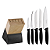 Jogo Facas Inox 6Pc Plenus Preto Tramontina 23498072 - Imagem 3
