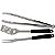 Jogo Utensilios Inox 3Pc Black Tramontina 26599020 - Imagem 1