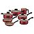 Jogo Panela Alum 7Pc California Vermelho Tramontina 27899127 - Imagem 1