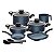 Jogo Panelas Alum 11Pc Paris Azul Tramontina 27899169 - Imagem 1