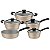 Jogo Panelas Alum 5Pc Sicilia Cinza Tramontina 27899215 - Imagem 1