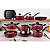 Jogo Panelas Alum 10Pc Turim Vermelho Tramontina 27899292 - Imagem 2