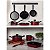 Jogo Panelas Alum 10Pc Vermelho Tramontina 27899313 - Imagem 3