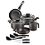 Kit Cozinha 12Pc Paris Chumbo Tramontina 27899383 - Imagem 2