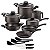 Kit Cozinha 15Pc Paris Chumbo Tramontina 27899387 - Imagem 1