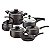 Jogo Panelas Alum 6Pc Paris Chumbo Tramontina 28599614 - Imagem 1