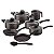 Jogo Panelas Alum 8Pc Paris Chumbo Tramontina 28599616 - Imagem 1