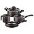 Jogo Panelas Alum 4Pc Paris Chumbo Tramontina 28599621 - Imagem 1