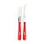 Jogo Talheres 2Pc New Kolor Vermelho Tramontina 29899428 - Imagem 1