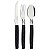 Talher Inox Munique Preto Tramontina 29899429 - Imagem 1