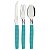 Talher Inox Munique Verde Tramontina 29899431 - Imagem 1