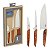 Jogo Facas Inox 3Pc Verttice Tramontina 29899441 - Imagem 1