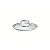Tampa Aco Inox 24Cm Trix Tramontina 62829240 - Imagem 1