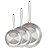 Jg Frigideiras Aco Inox 3Pcs Grano Tramontina 65140336 - Imagem 1