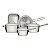Jg Panelas Aco Inox 5Pcs Allegra Tramontina 65650261 - Imagem 1