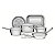 Jg Panelas Aco Inox 7Pcs Allegra Tramontina 65660194 - Imagem 1