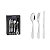 Faqueiro Aco Inox 24Pcs Angra Tramontina 66903008 - Imagem 1