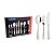 Faqueiro Aco Inox 33Pcs Aurora Tramontina 66907296 - Imagem 1