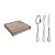 Faqueiro Aco Inox 30Pcs Firenze Tramontina 66925527 - Imagem 1