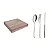 Faqueiro Aco Inox 30Pcs Cannes Tramontina 66979527 - Imagem 1
