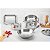 Jg Panelas Aco Inox 5 Pcs Isis Tramontina 65420003 - Imagem 3