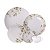 Aparelho Jantar Cha 20Pc Magnolia Porcelana Tramont 96589034 - Imagem 1