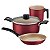 Jogo Panelas Alum 3Pc Turim Vermelho Tramontina 20297772 - Imagem 1