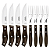 Jogo Churrasco Inox 8Pc Polywood Castanho Tramontina 21198996 - Imagem 4
