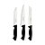 Faca Inox Preto Tramontina 23099048 - Imagem 1