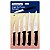 Jogo Facas Inox 6Pc Usual Preto Tramontina 23099049 - Imagem 1