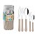 Faqueiro Inox 20Pc Leme Cinza Tramontina 23198338 - Imagem 1