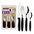 Faqueiro Inox 25Pc Ipanema Preto Tramontina 23399065 - Imagem 1