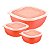 Jogo Potes 3Pc Mix Color Lar Tramontina 25099492 - Imagem 1