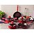 Jogo Panelas Alum 5Pc Nassau Vermelho Tramontina 27899131 - Imagem 2