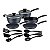 Kit Cozinha Alum 13Pc Sicilia Azul Tramontina 27899209 - Imagem 1