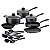 Kit Cozinha Alum 15Pc Preto Tramontina 27899212 - Imagem 1