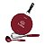 Kit Panqueca 3Pc Vermelho Tramontina 27899341 - Imagem 1
