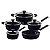 Jogo Panelas Alum 5Pc Glenz Cinza Tramontina 27899354 - Imagem 1