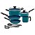 Jogo Panelas Alum 9Pc Azul Tramontina 27899364 - Imagem 1
